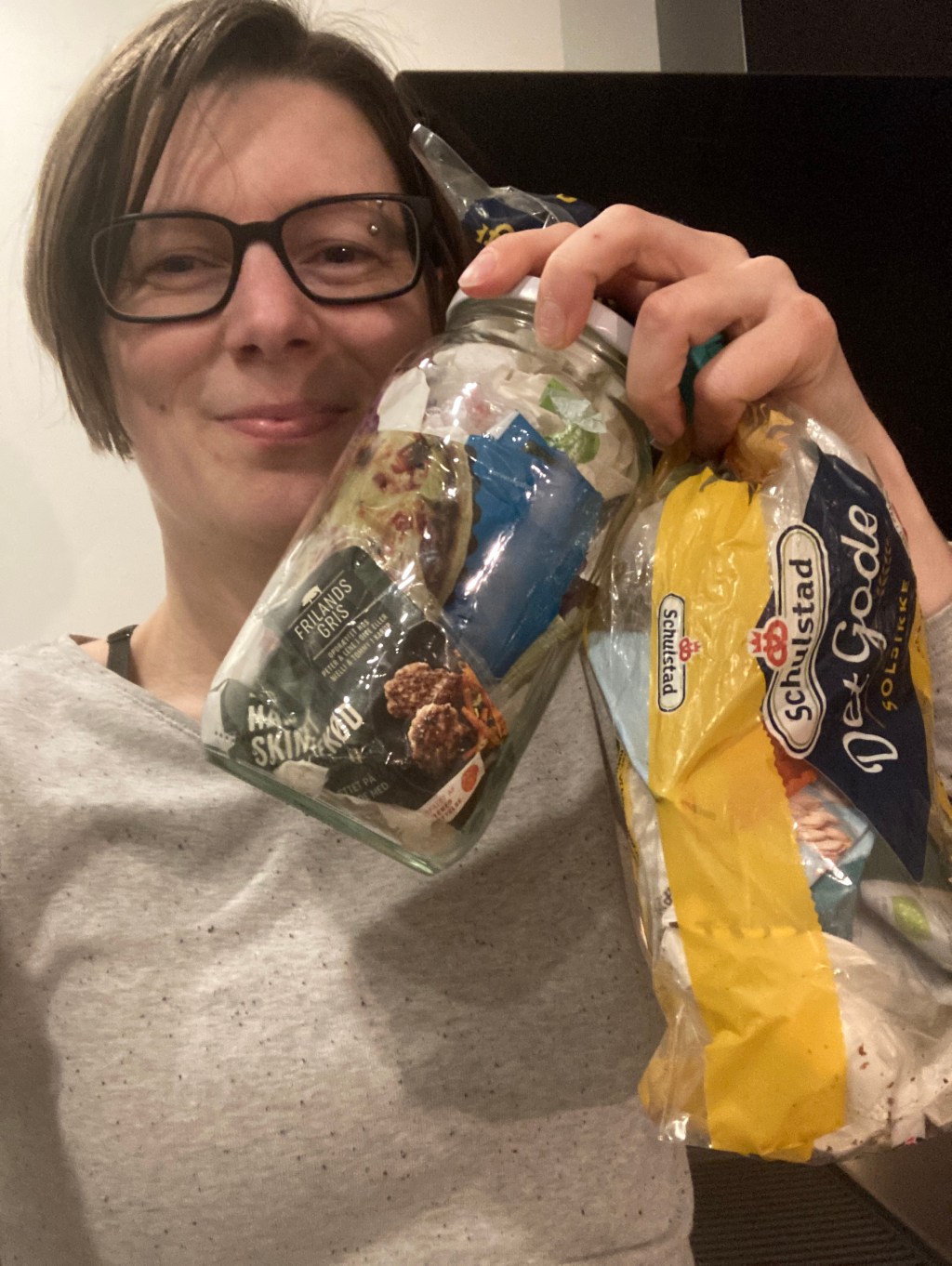 Familie uden skraldespand